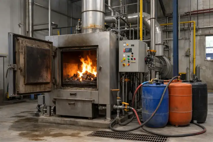 Incinerators fuelled by Poly-Fuel