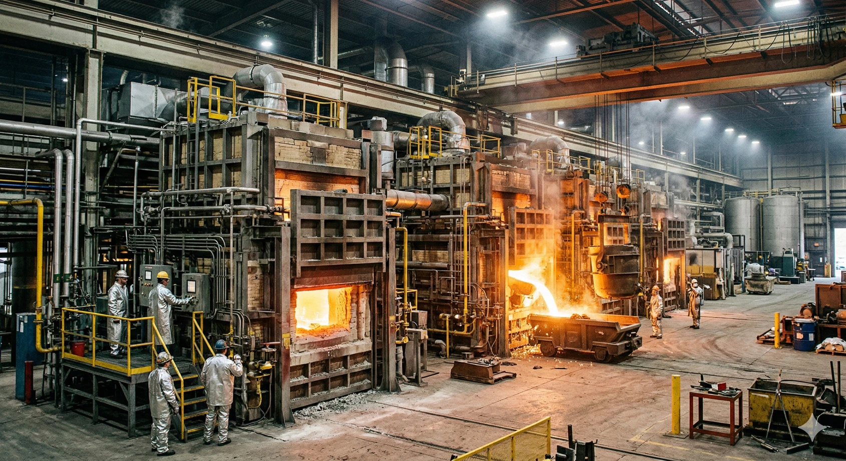 Industrial furnaces using Poly-Fuel